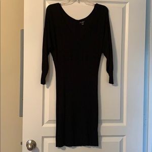 Guess Black Sweater Dress